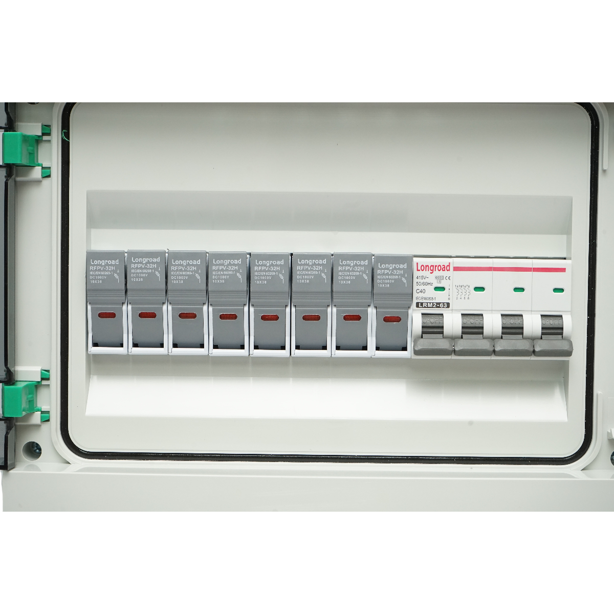 Tablou sigurante echipat trifazat 12 module pentru sisteme fotovoltaice 10-20kW Breckner Germany - imagine 3