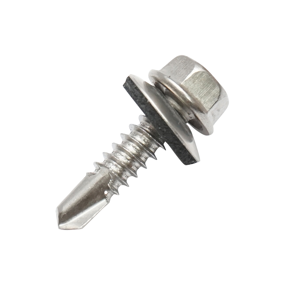 Surub 4.8x25mm DIN7504K autoforant cu garnitura EPDM pentru mini sina panouri solare fotovoltaice Breckner Germany