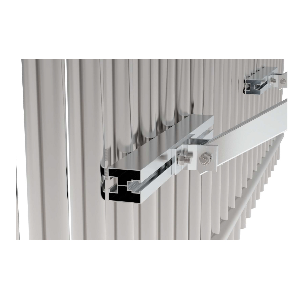 Sistem montaj structura panouri solare fotovoltaice cu prindere pe balcon - imagine 6