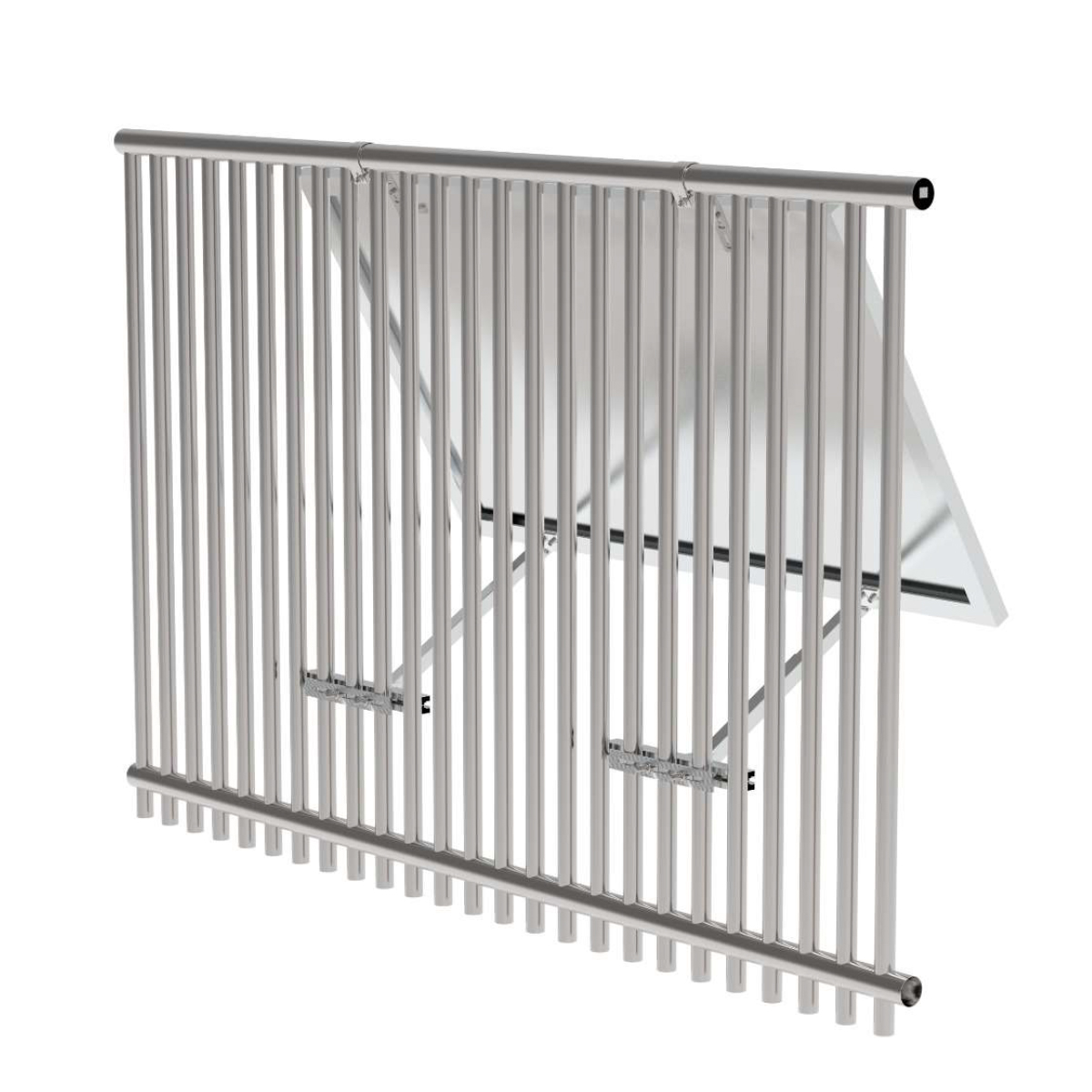 Sistem montaj structura panouri solare fotovoltaice cu prindere pe balcon - imagine 7