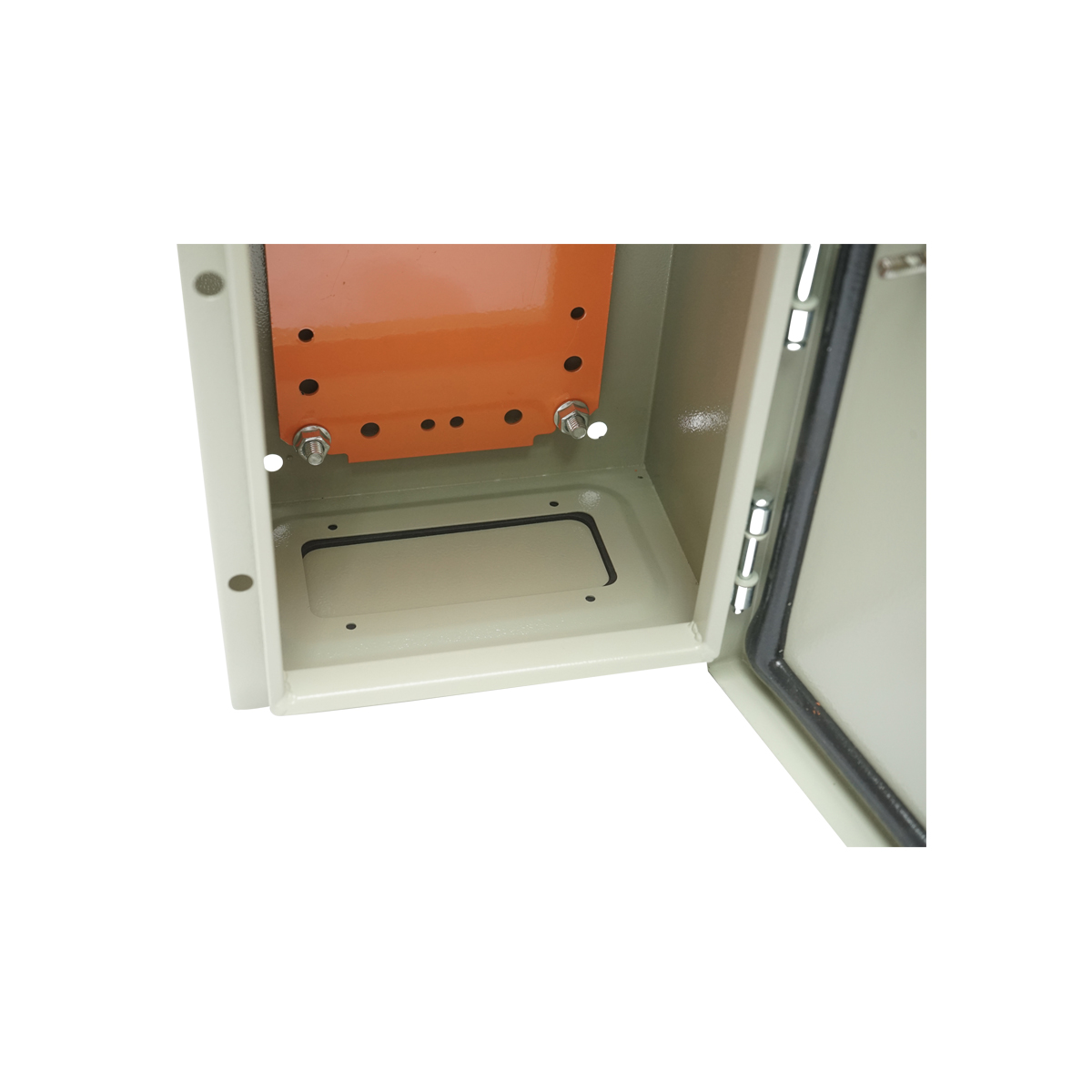 Tablou electric metalic cu contrapanou, PT 250x200x150mm, IP65 - imagine 5