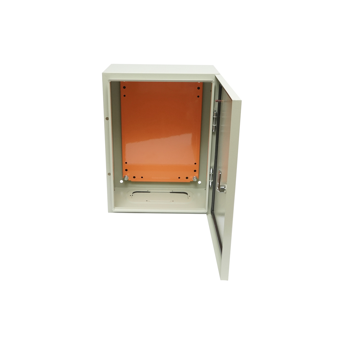 Tablou electric metalic cu contrapanou, PT 400x300x200mm, IP65	 - imagine 2