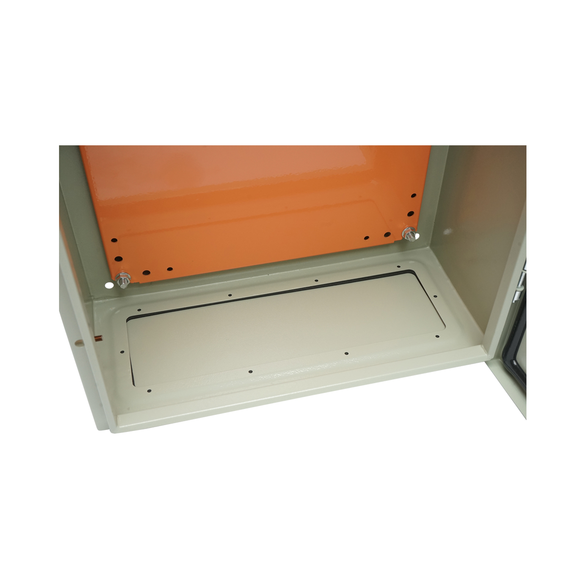 Tablou electric metalic cu contrapanou, PT 500x400x200mm, IP65 - imagine 5