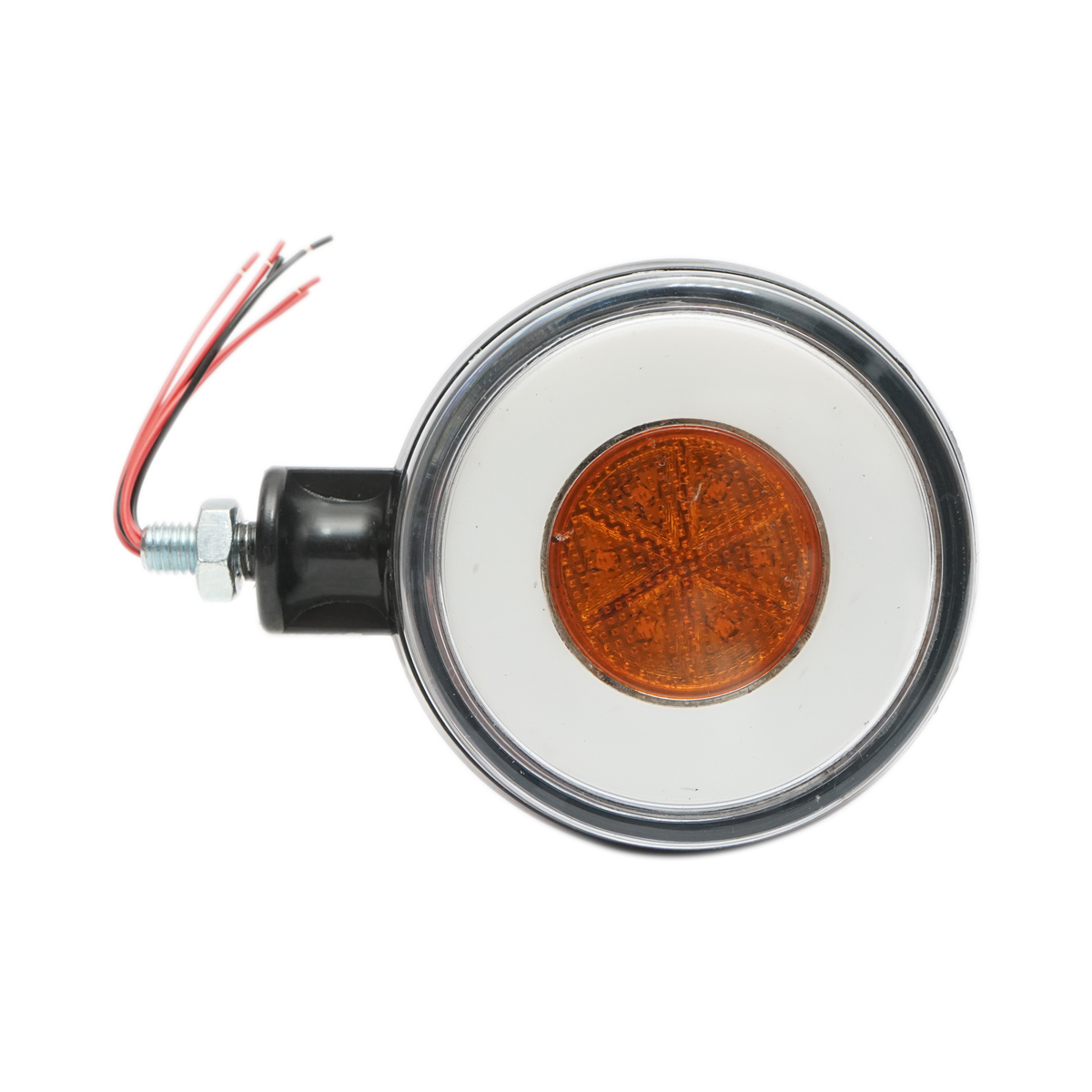 Lampa gabarit LED 12/24V pentru oglinda camion rosu/alb FR0332RW Breckner Germany - imagine 2