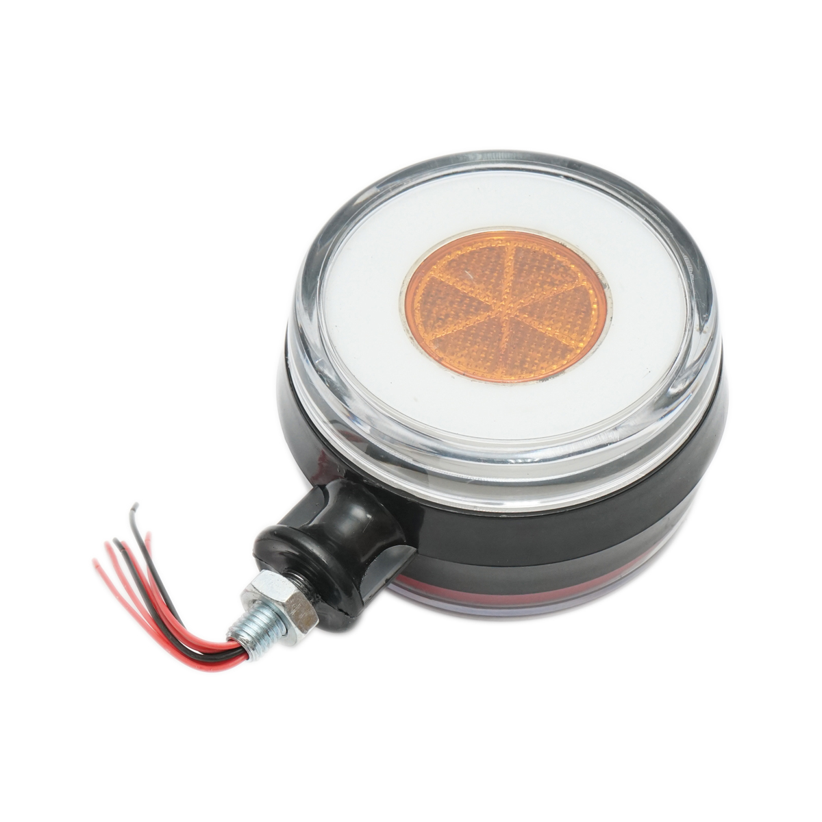 Lampa gabarit LED 12/24V pentru oglinda camion rosu/alb FR0332RW Breckner Germany - imagine 4