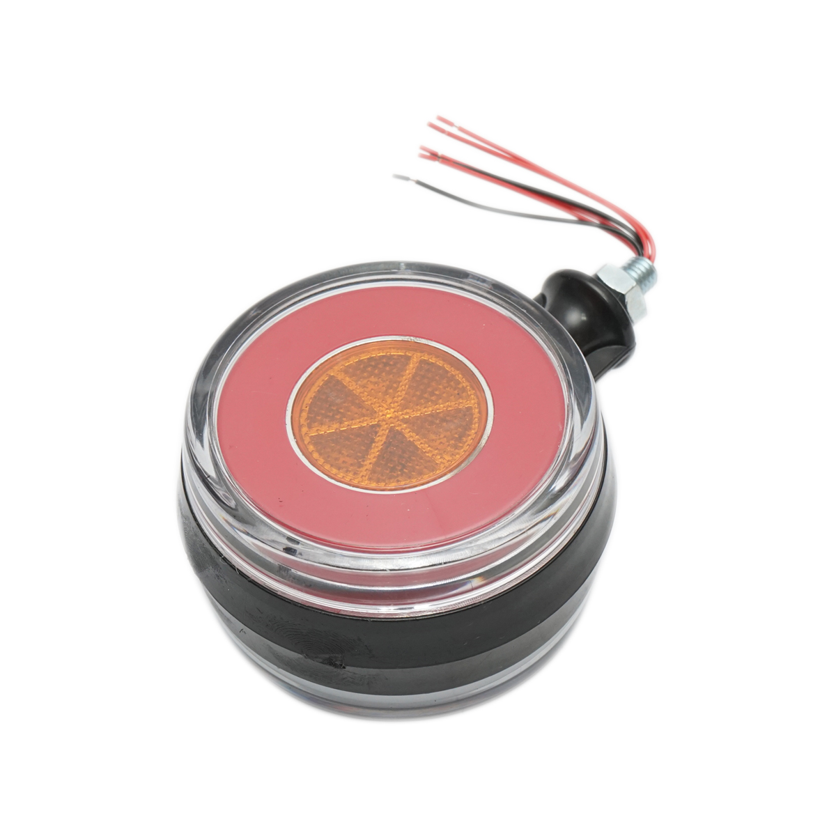 Lampa gabarit LED 12/24V pentru oglinda camion rosu/alb FR0332RW Breckner Germany - imagine 3