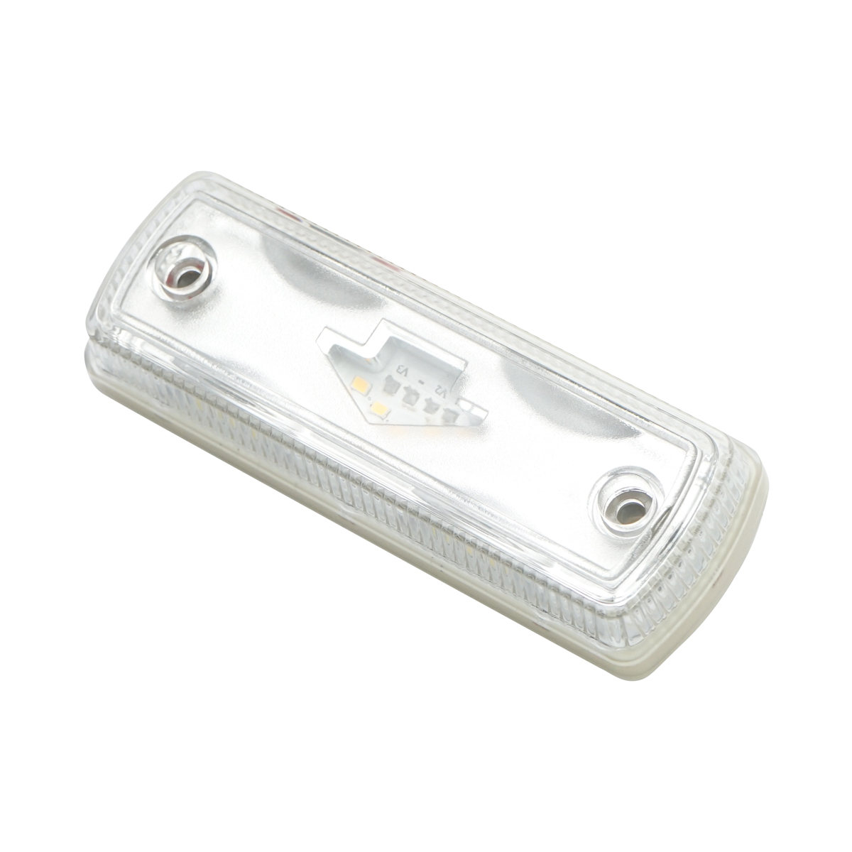 Lampa semnalizare laterala LED 12V-24V, alba Breckner Germany - imagine 3