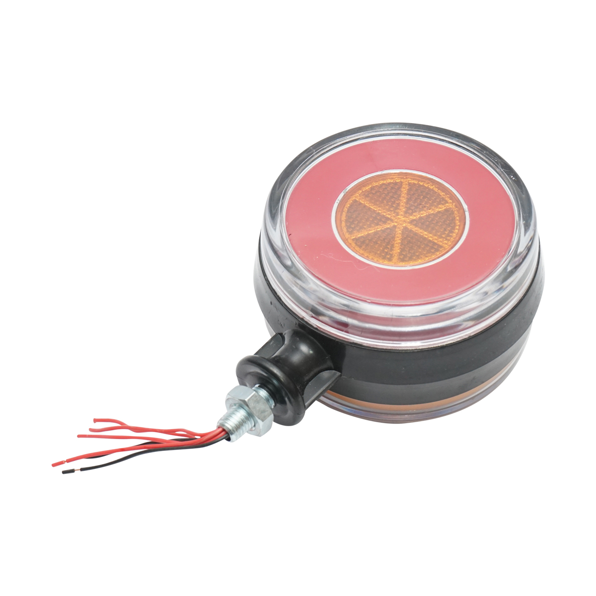 Lampa gabarit LED 12/24V pentru oglinda camion rosu/galben FR0332RY Breckner Germany - imagine 5