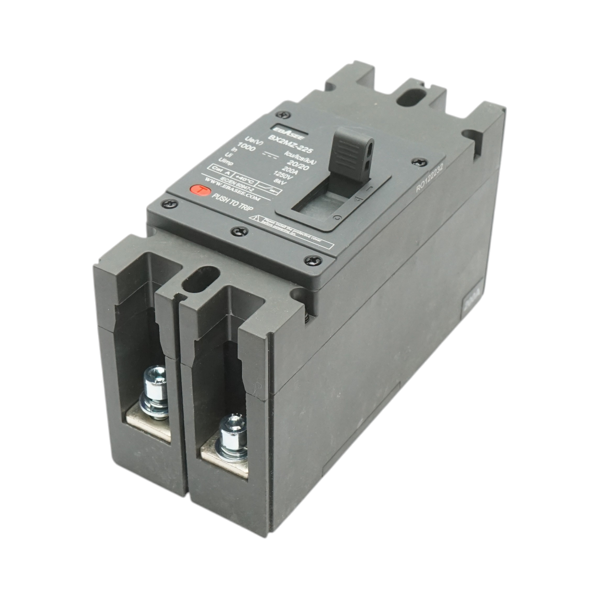 Intrerupator, disjunctor automat de putere 1000V DC, 2P 200A, 20kA BX2MZ-225 Ebasee - imagine 2