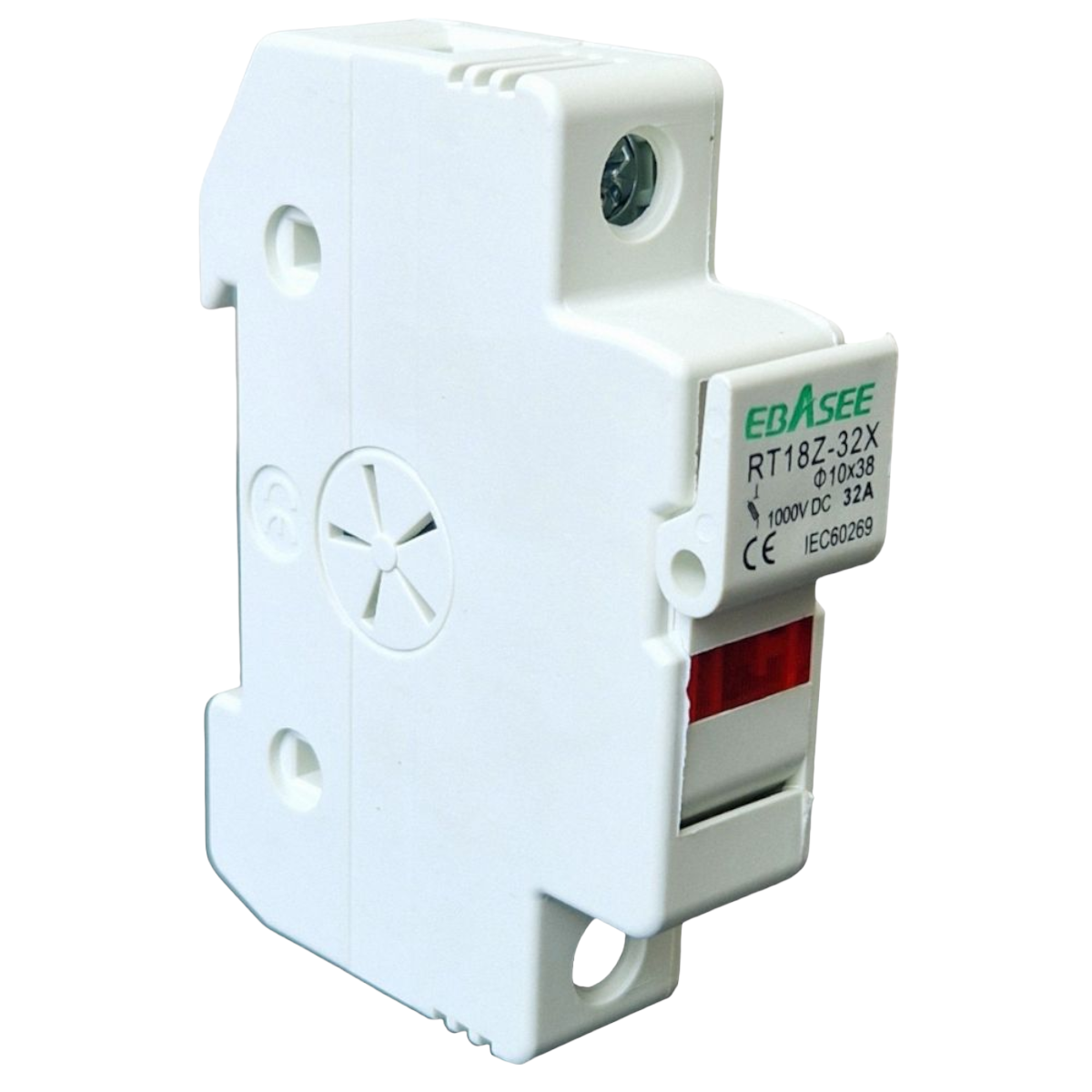Soclu sigurante fuzibile 10x38mm, 1P, 32A,  RT18Z-32 Ebasee - imagine 2