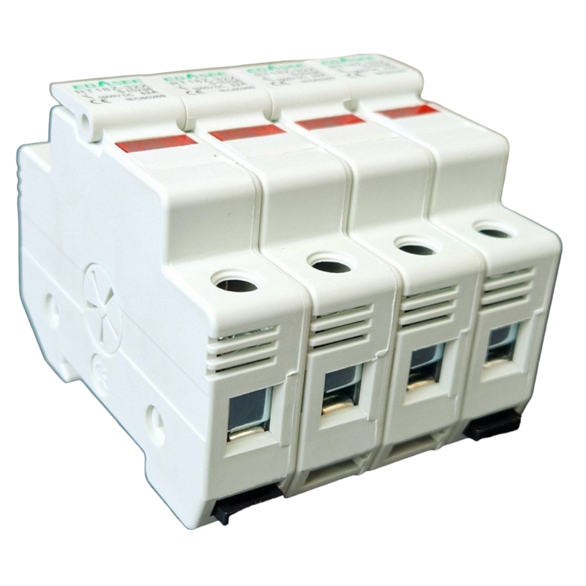 Soclu sigurante fuzibile 10x38mm, 4P, 32A, RT18Z-32 Ebasee	 - imagine 3