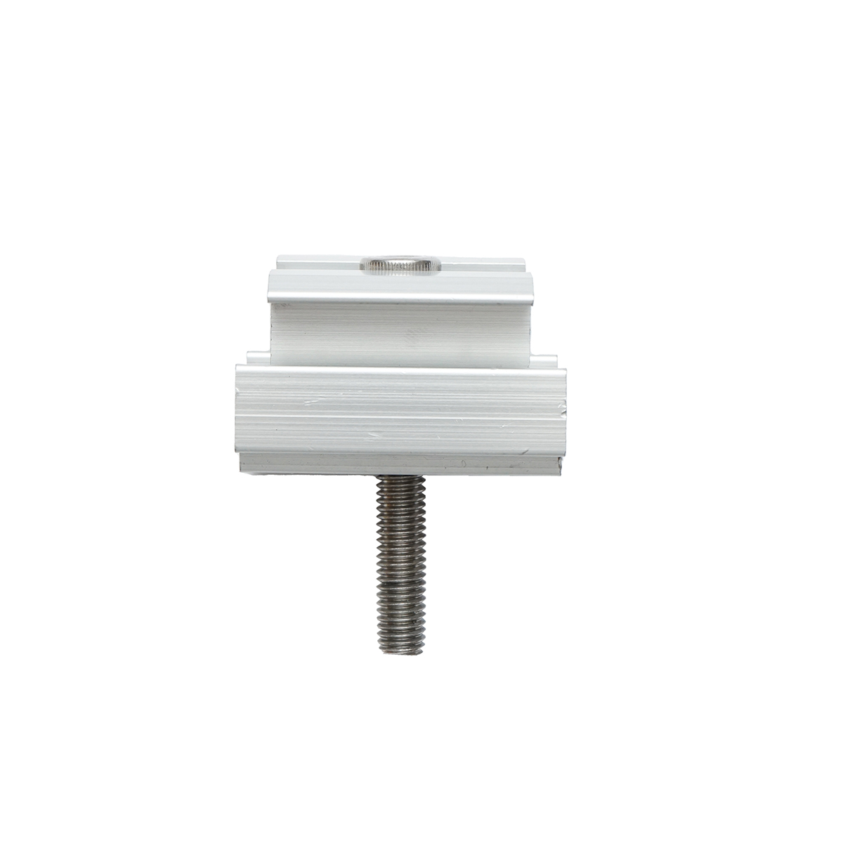 Clema intermediara 35mm cu surub M8x55mm-prinderi panou solar fotovoltaic, pentru sistem LF74, LT24 - imagine 3