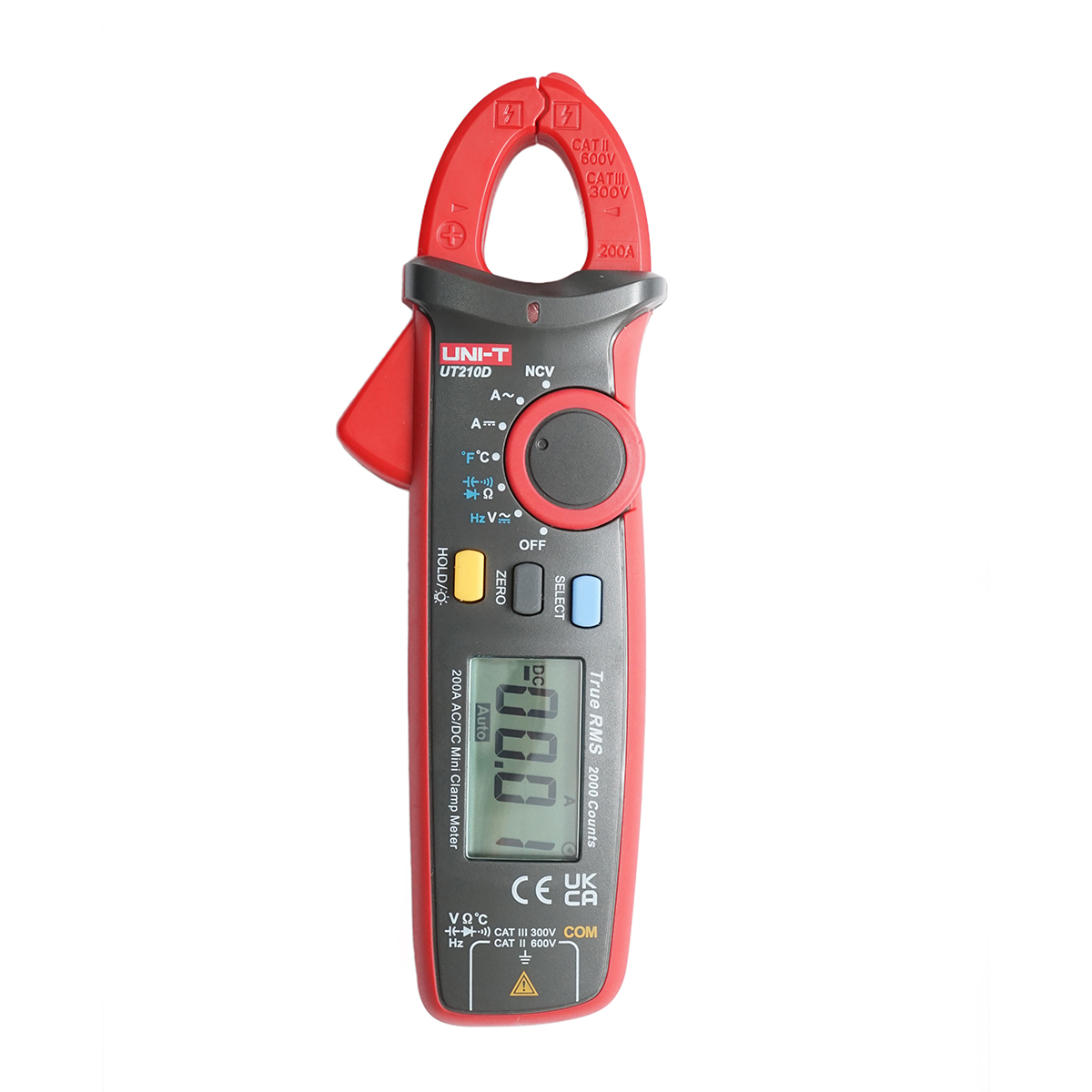 Cleste ampermetric, clampmetru digital UT201D UNI-T