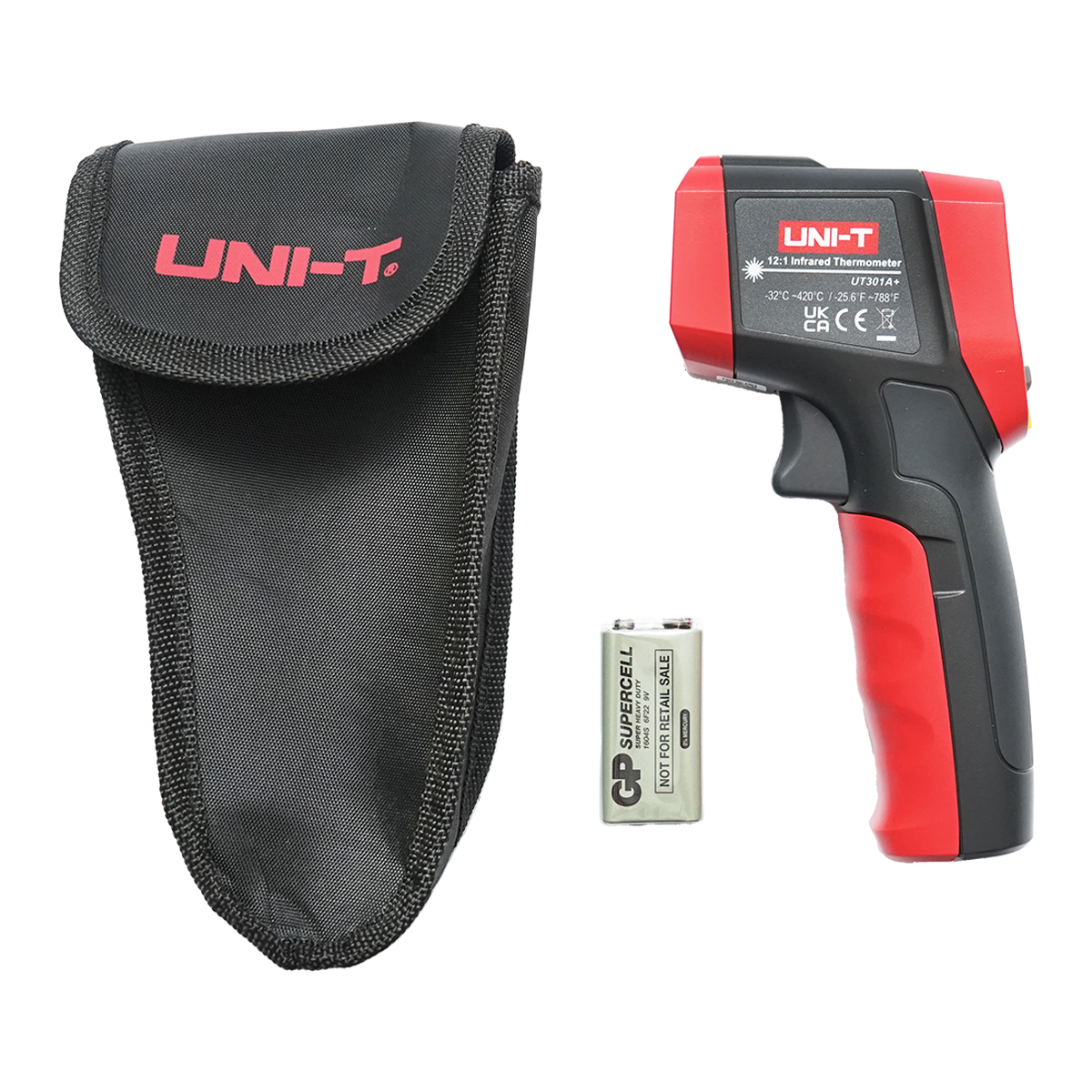 Termometru, aparat de masura digital cu infrarosu UT301A+ UNI-T - imagine 2