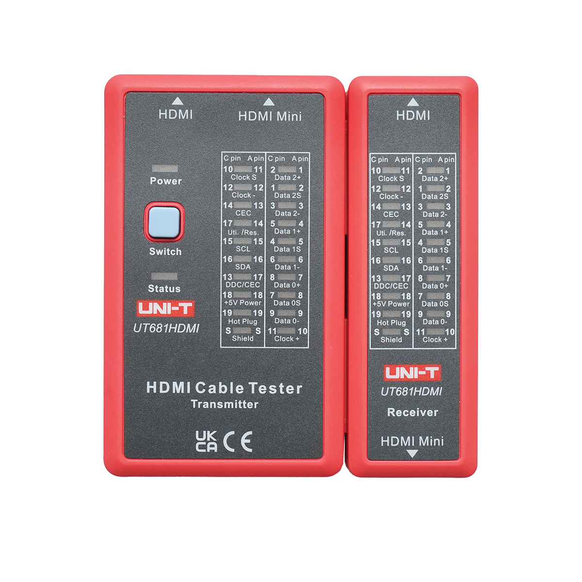 Tester pentru cablu HDMI, UT681HDMI UNI-T - imagine 3