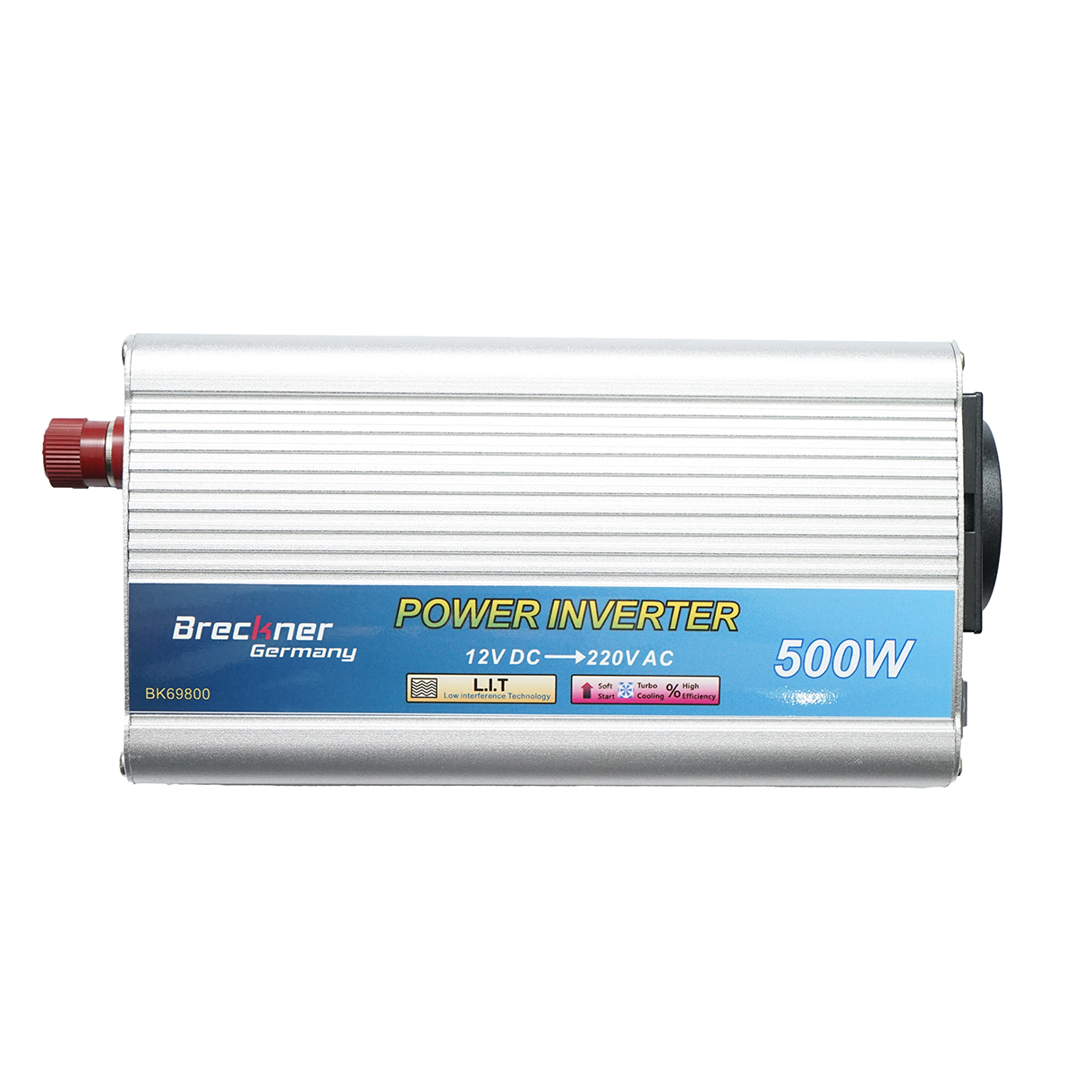 Invertor tensiune 12V-220V 500W cu unda sinusoidala modificata Breckner Germany - imagine 4