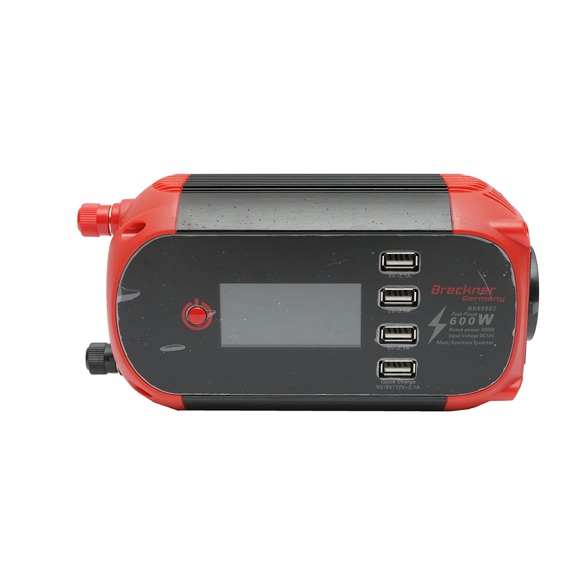 Invertor tensiune 12V-220V 600W cu unda sinusoidala modificata, display si USB Breckner Germany