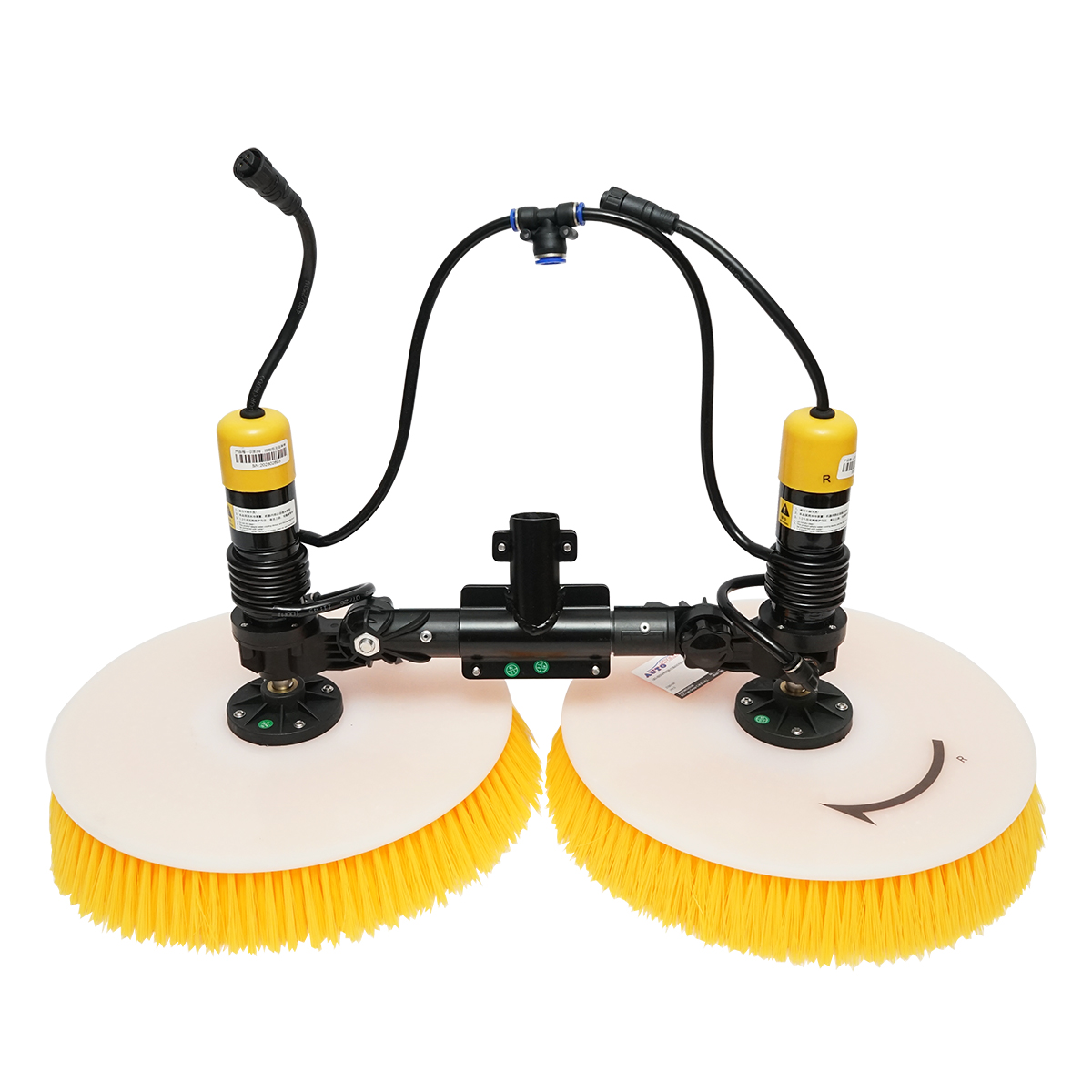 Sistem de curatat panouri solare fotovoltaice cu 2 perii, baterie 24V,/26Ah si brat de pana la 7.5 m - imagine 6