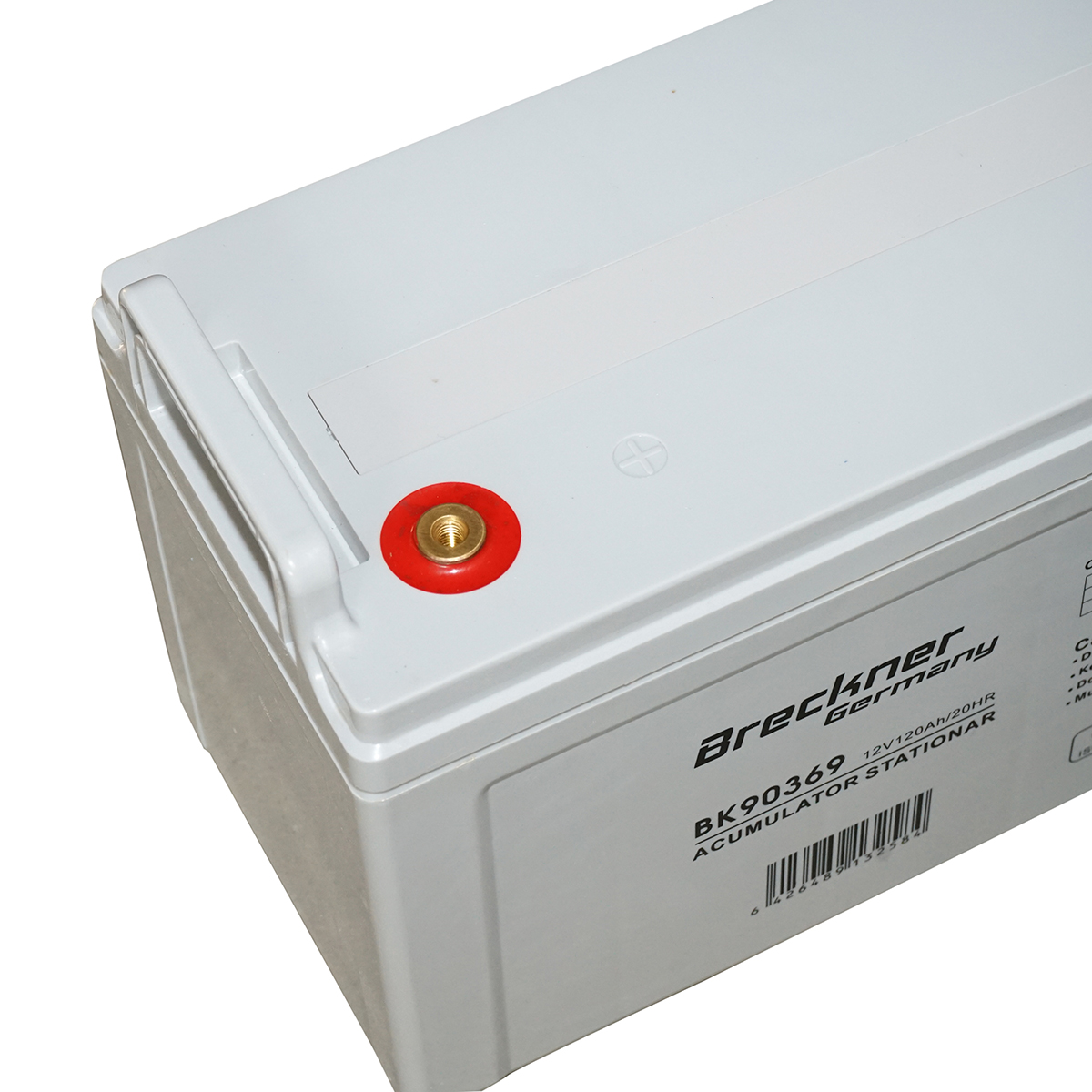 Baterie sistem solar cu gel 12V 120Ah 20HR 420x185x260mm Breckner Germany - imagine 4