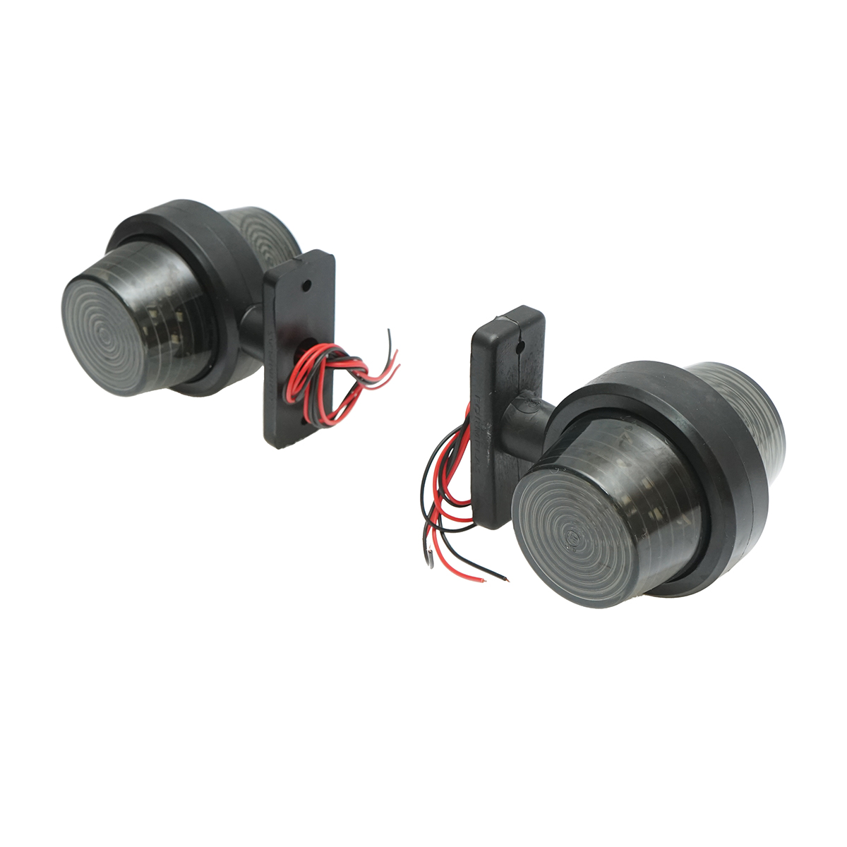Lampi laterale gabarit LED fumurie 12/24V, rosu-alb FR0117 Breckner Germany - imagine 2