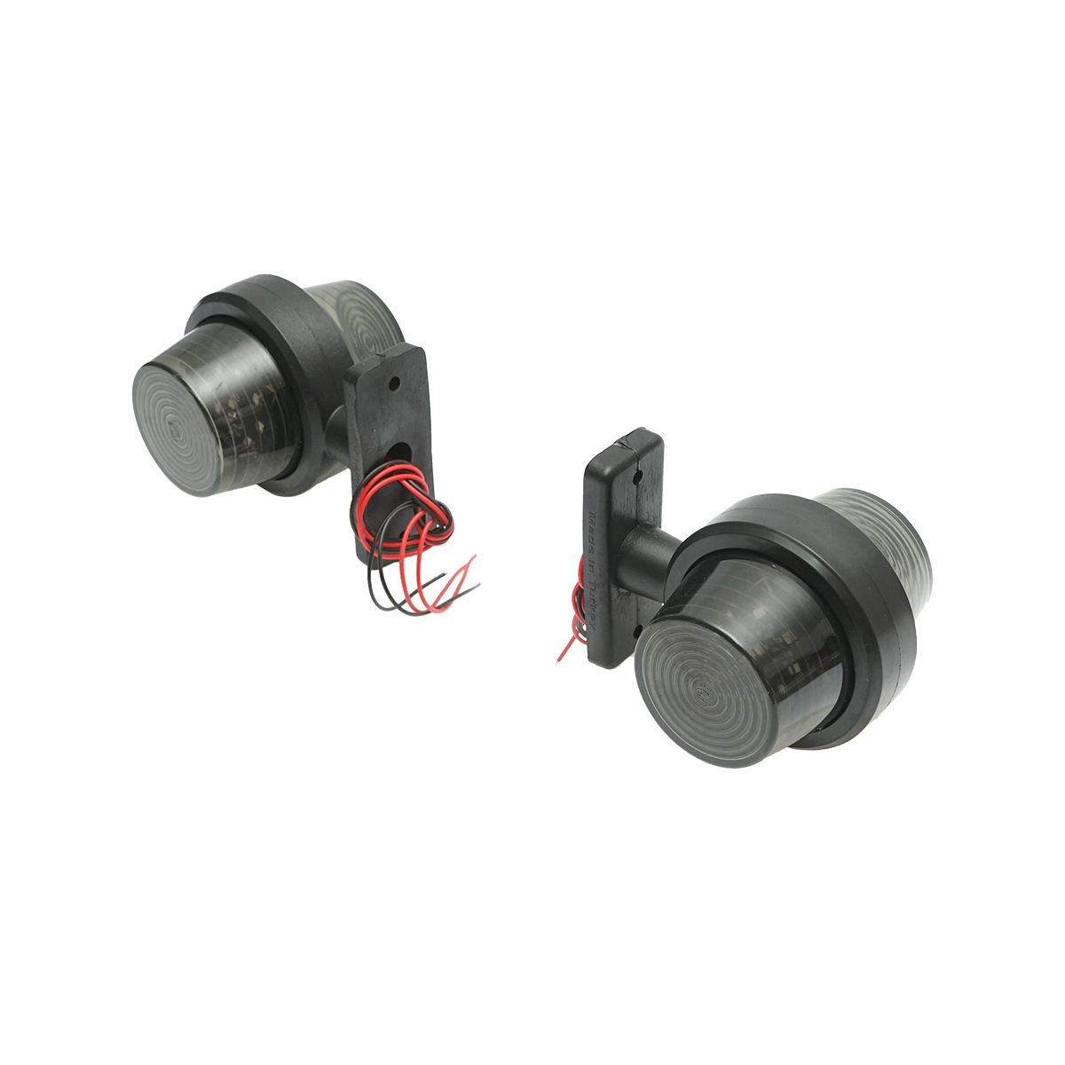 Lampi laterale gabarit LED fumurie 12/24V, rosu-galben FR0117 Breckner Germany - imagine 2