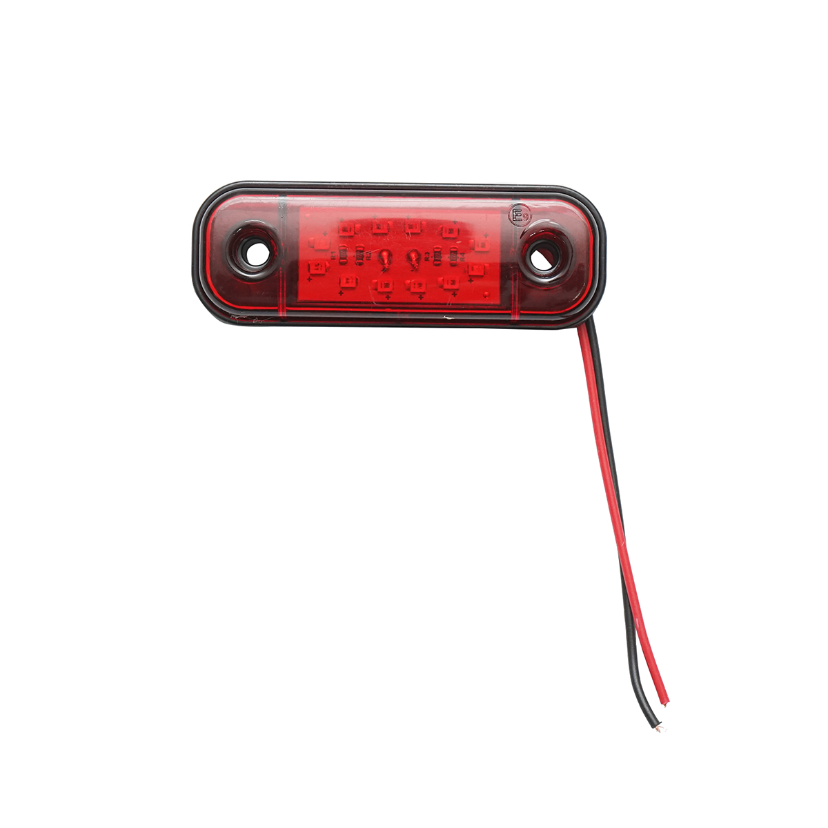 Lampa laterala gabarit slim LED 12-24V rosie 84x24mm FR0175 Breckner Germany