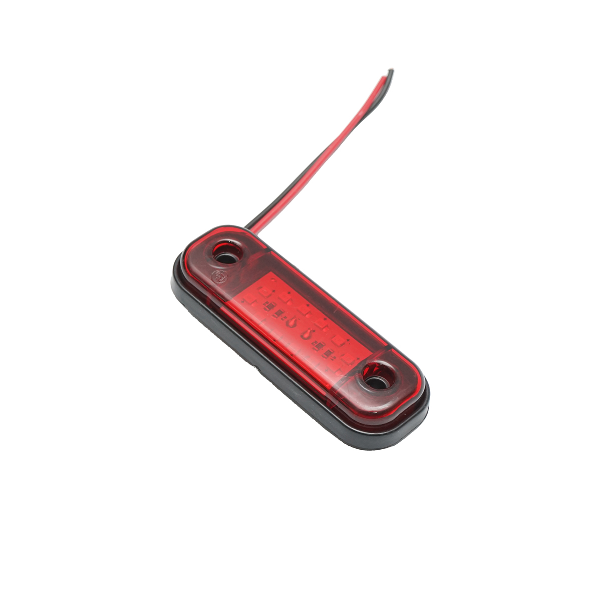 Lampa laterala gabarit slim LED 12-24V rosie 84x24mm FR0175 Breckner Germany - imagine 3