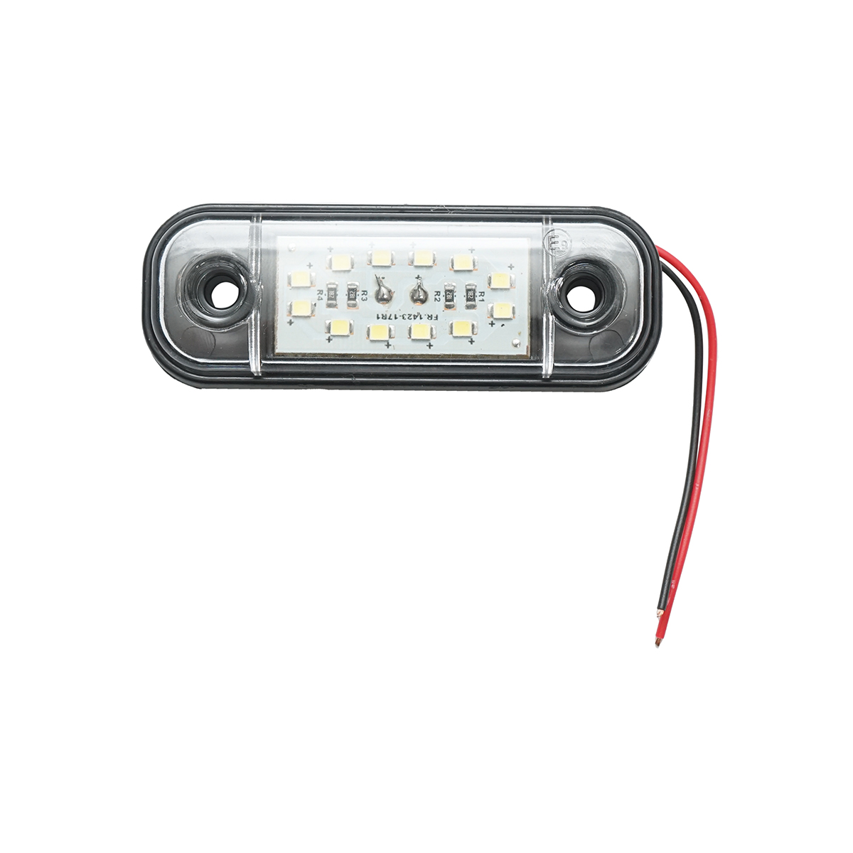 Lampa laterala gabarit slim LED 12-24V, alba FR0175 Breckner Germany