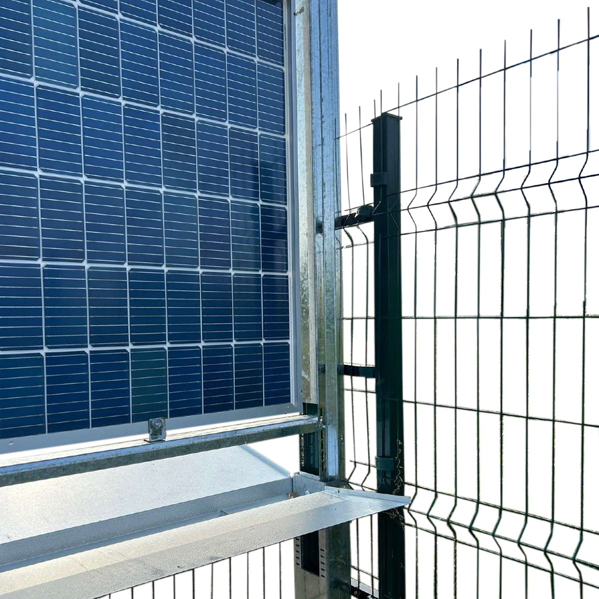 Kit gard, structura pentru 20 panouri solare fotovoltaice bifaciale 660-680W - imagine 11