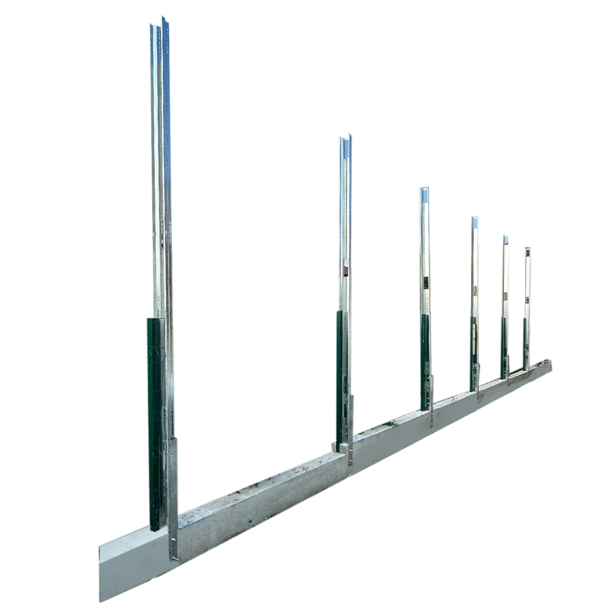 Kit gard, structura pentru 20 panouri solare fotovoltaice bifaciale 660-680W - imagine 6