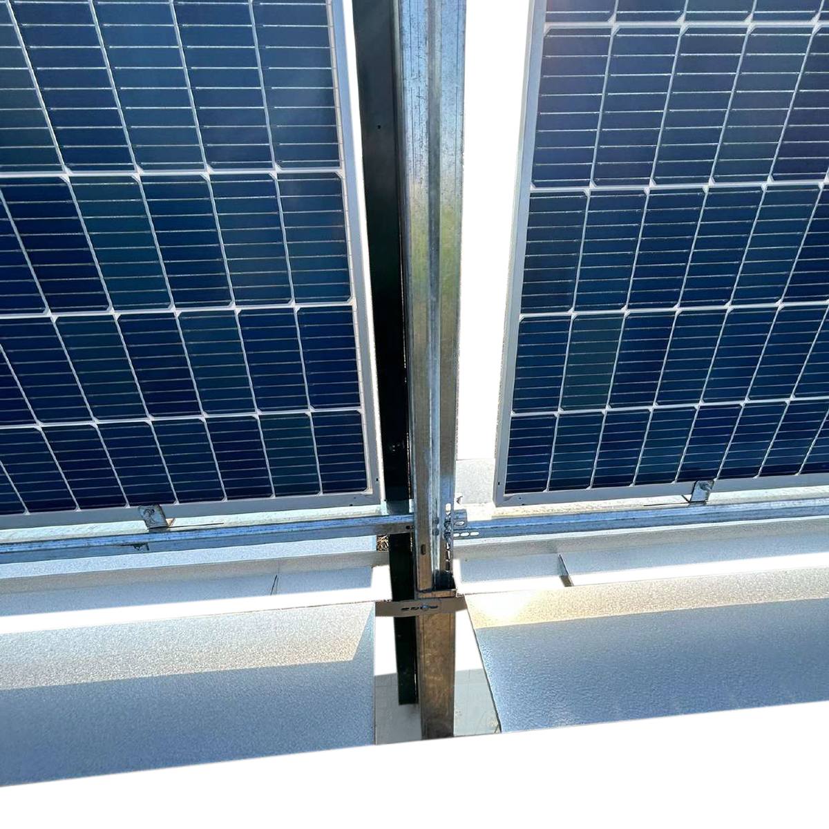 Kit gard, structura pentru 20 panouri solare fotovoltaice bifaciale 660-680W - imagine 10