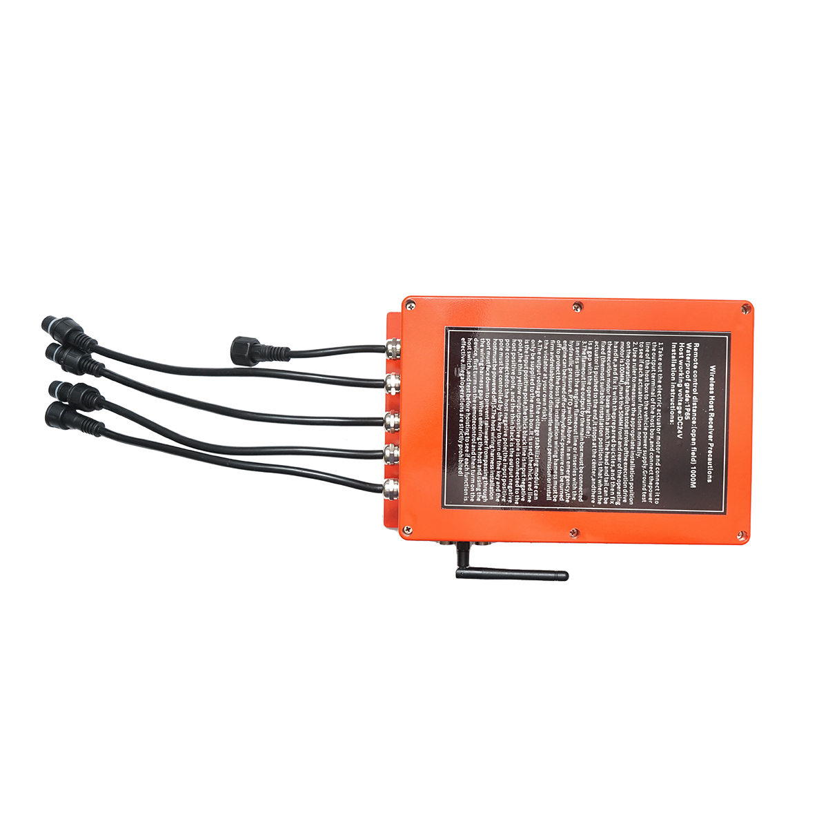 Telecomanda industriala wireless cu 4 comenzi DC 24V, IP65, 1000m Breckner Germany - imagine 4