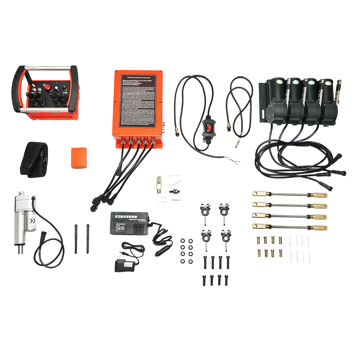 Telecomanda industriala wireless cu 4 comenzi DC 24V, IP65, 1000m Breckner Germany - imagine 3