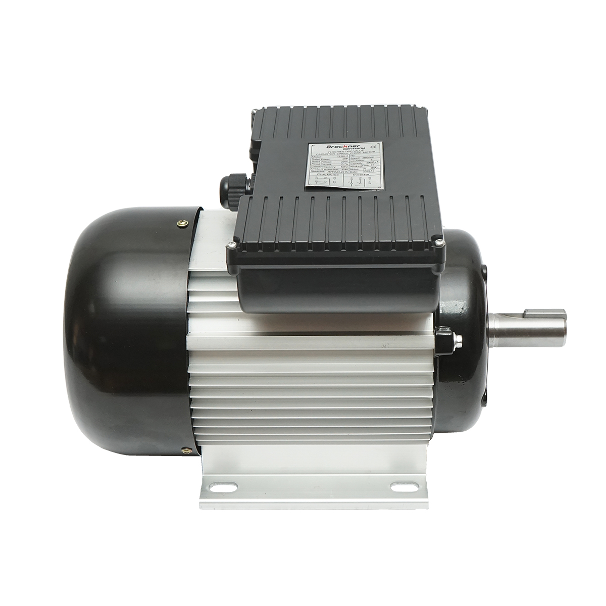 Motor electric monofazat 2.2KW, 220V cu bobinaj din cupru si carcasa de aluminiu IP44 - imagine 4