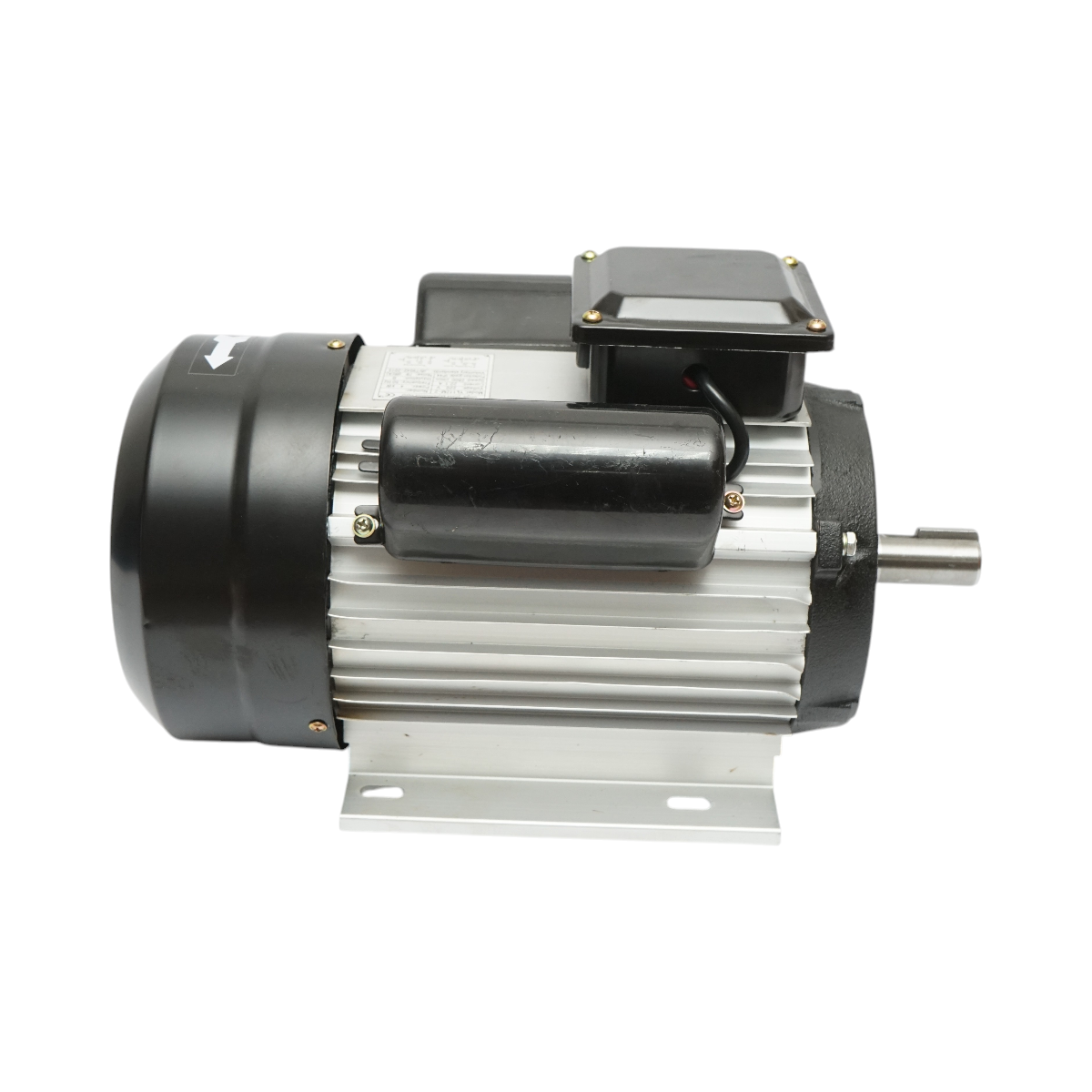 Motor electric monofazat 4KW, 220V cu bobinaj din cupru si carcasa de aluminiu IP44 - imagine 2