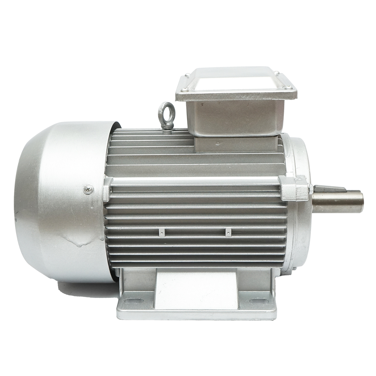 Motor electric trifazat 3KW, 380V cu bobinaj din cupru si carcasa de aluminiu IP44 - imagine 4