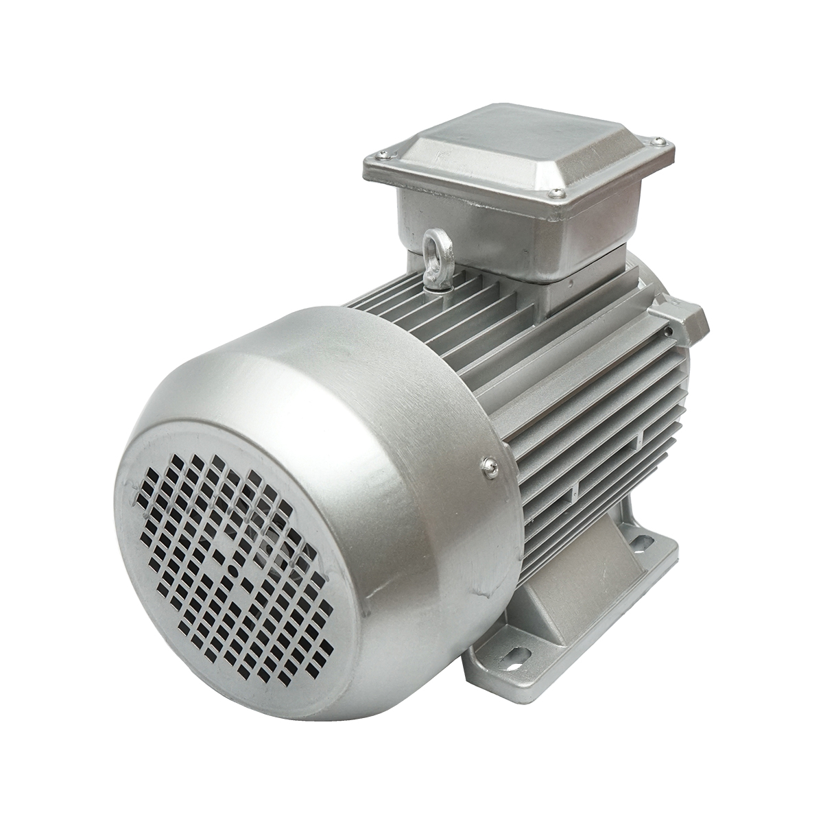 Motor electric trifazat 3KW, 380V cu bobinaj din cupru si carcasa de aluminiu IP44 - imagine 3