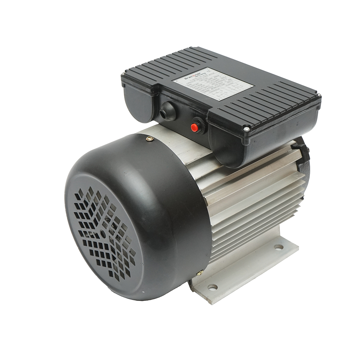 Motor electric monofazat 0.75 KW, 220V cu carcasa de aluminiu IP44 - imagine 2