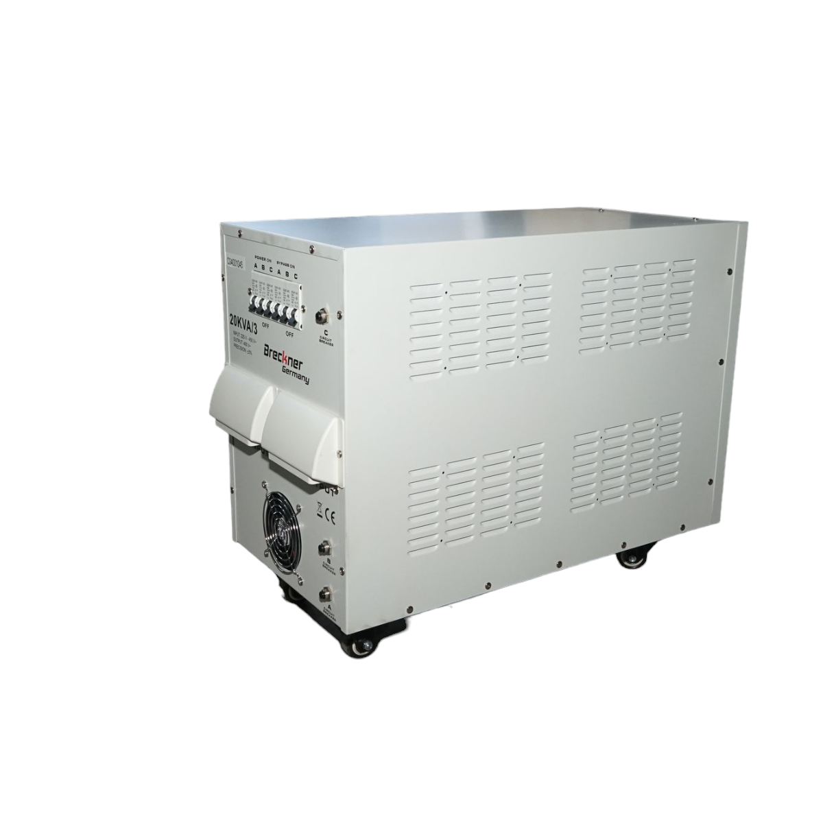 Stabilizator automat de tensiune 20KVA, 16KW trifazat cu servomotor Breckner Germany - imagine 3