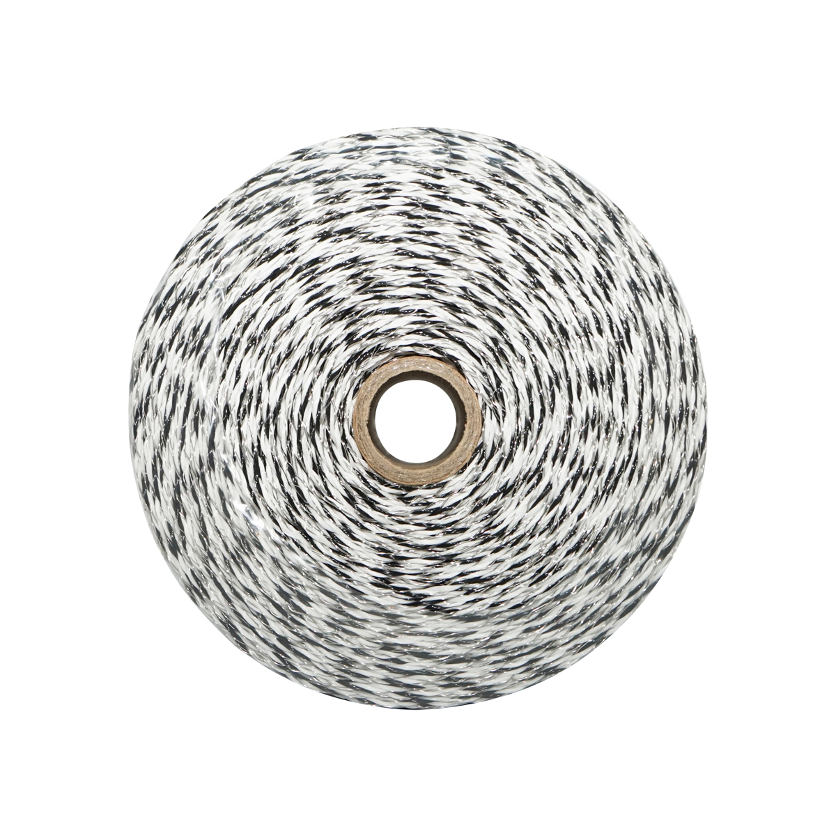 Rola fir negru-alb fi 3mm 5x0.2mm inox, 1x0.25 cupru 0.4 Ohm/m, 500m gard electric Breckner Germany - imagine 4
