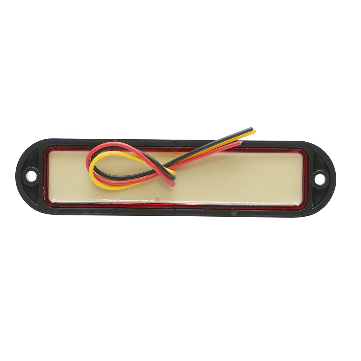 Lampa laterala gabarit slim rosie LED 12-24V, galbena FR1286R Breckner Germany - imagine 3