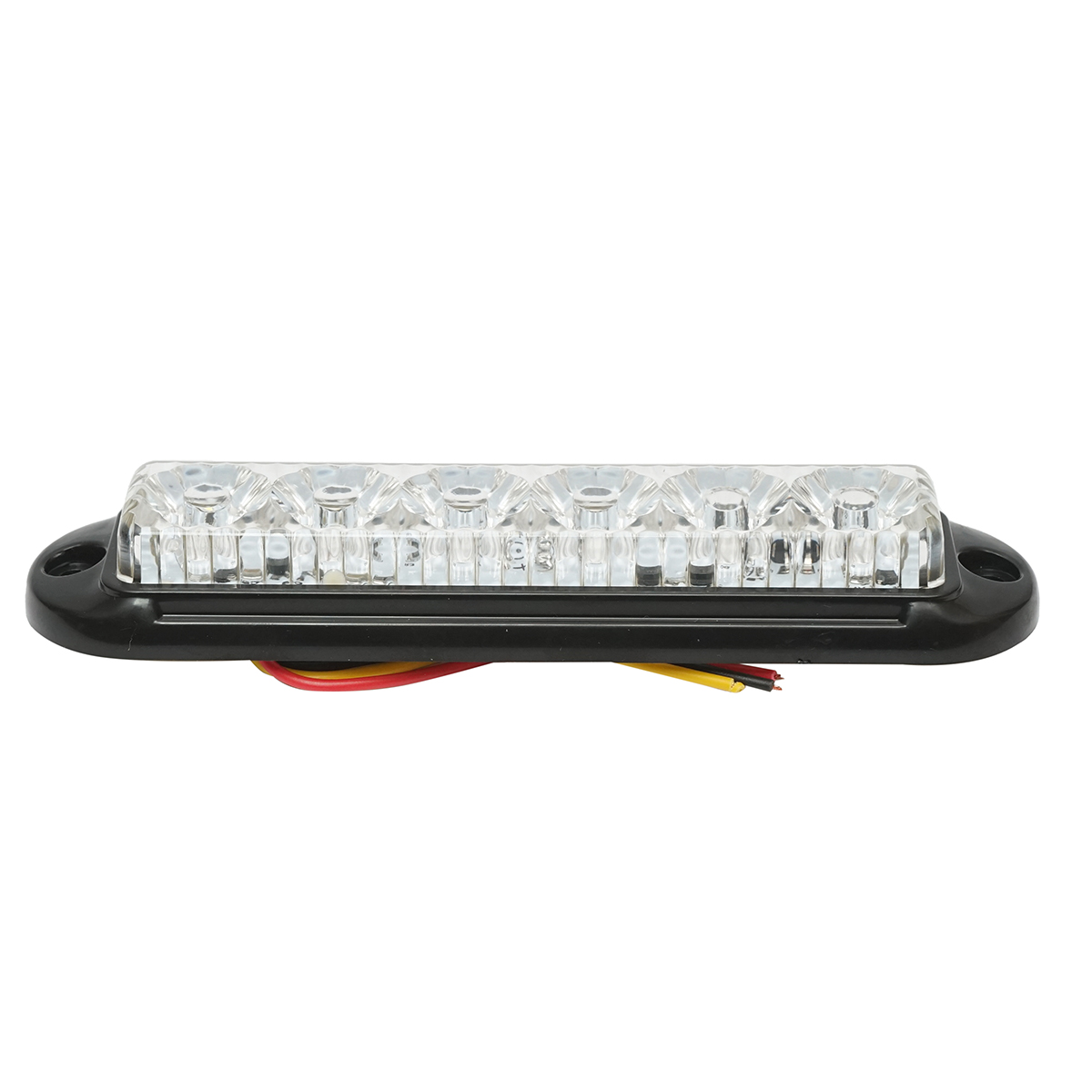 Lampa laterala gabarit slim alba LED 12-24V, galbena FR1286W Breckner Germany - imagine 2