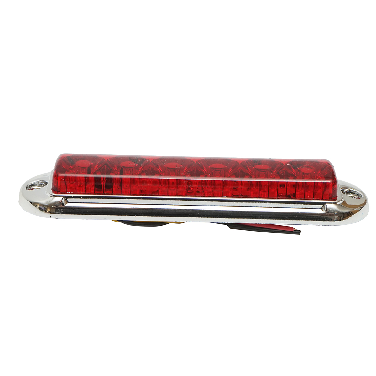 Lampa laterala gabarit slim rosie cromata LED 12-24V, galbena FR1286CR Breckner Germany - imagine 3