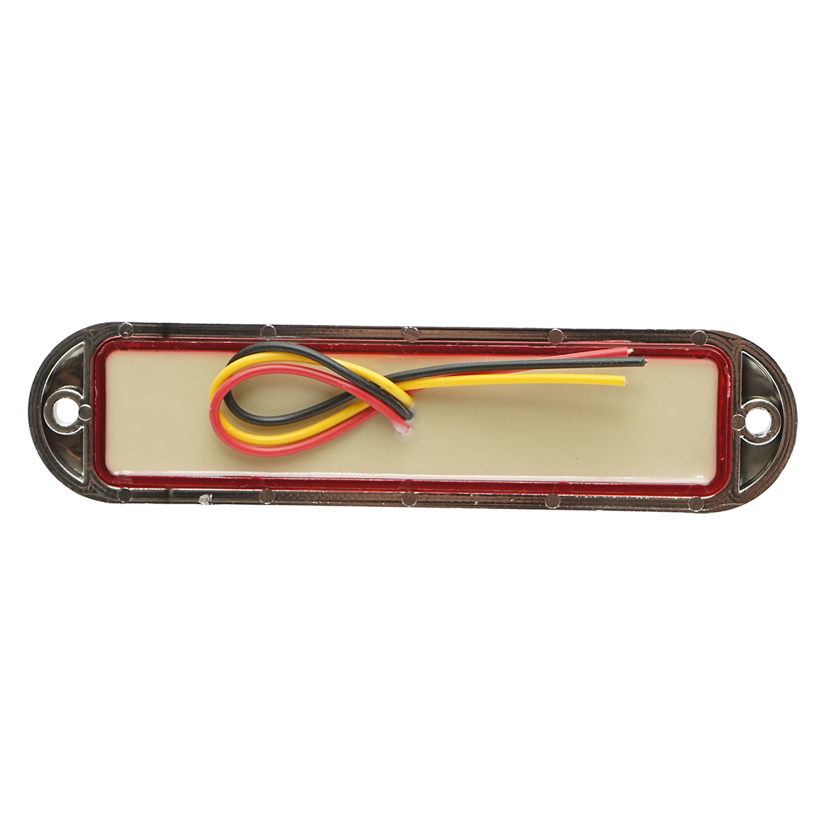 Lampa laterala gabarit slim rosie cromata LED 12-24V, galbena FR1286CR Breckner Germany - imagine 2