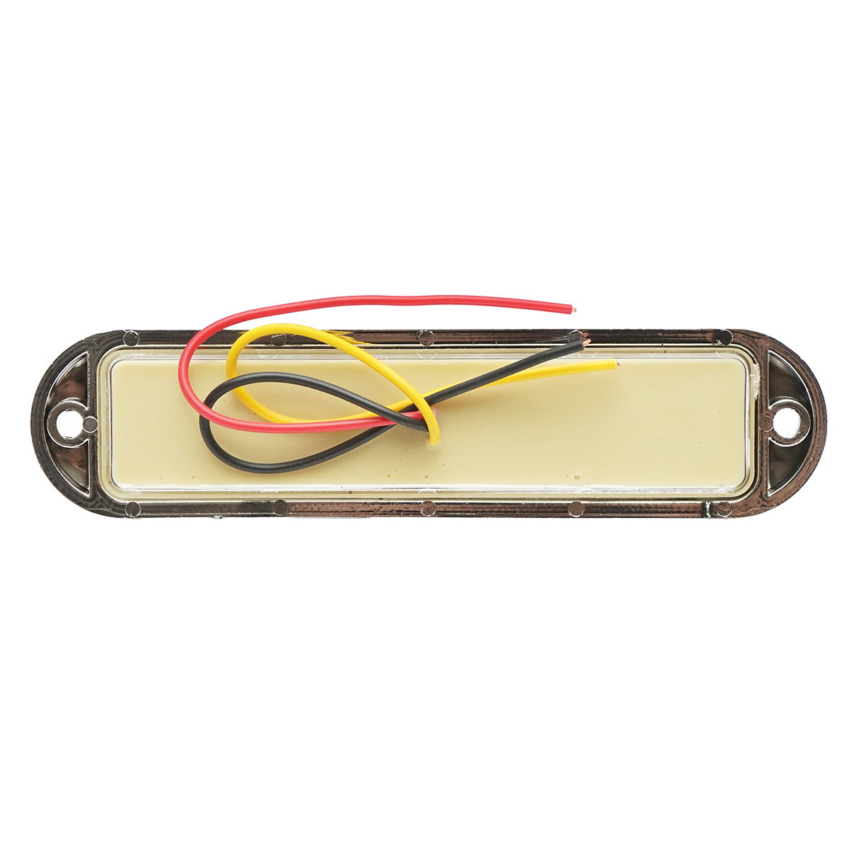 Lampa laterala gabarit slim alba cromata LED 12-24V, galbena FR1286CR Breckner Germany - imagine 3