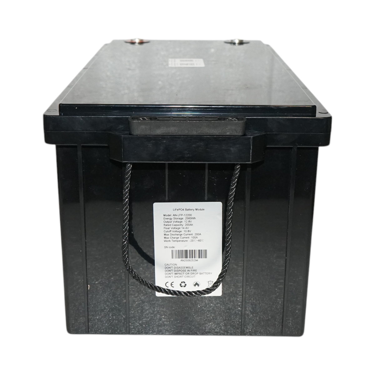 Baterie Li-ion LiFePO4 12.8V, 200Ah (deep cycle) cu BMS, Bluetooth si protectie temperatura IP54 Bourget - imagine 3