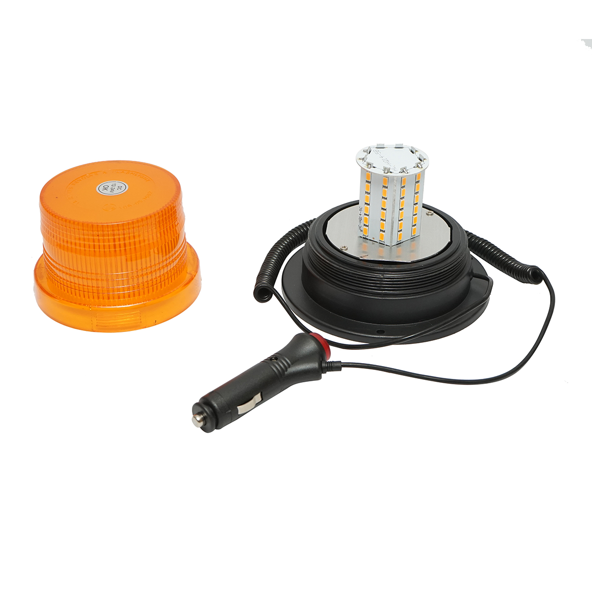 Girofar LED 12-24V cu talpa magnetica IP65 - imagine 3