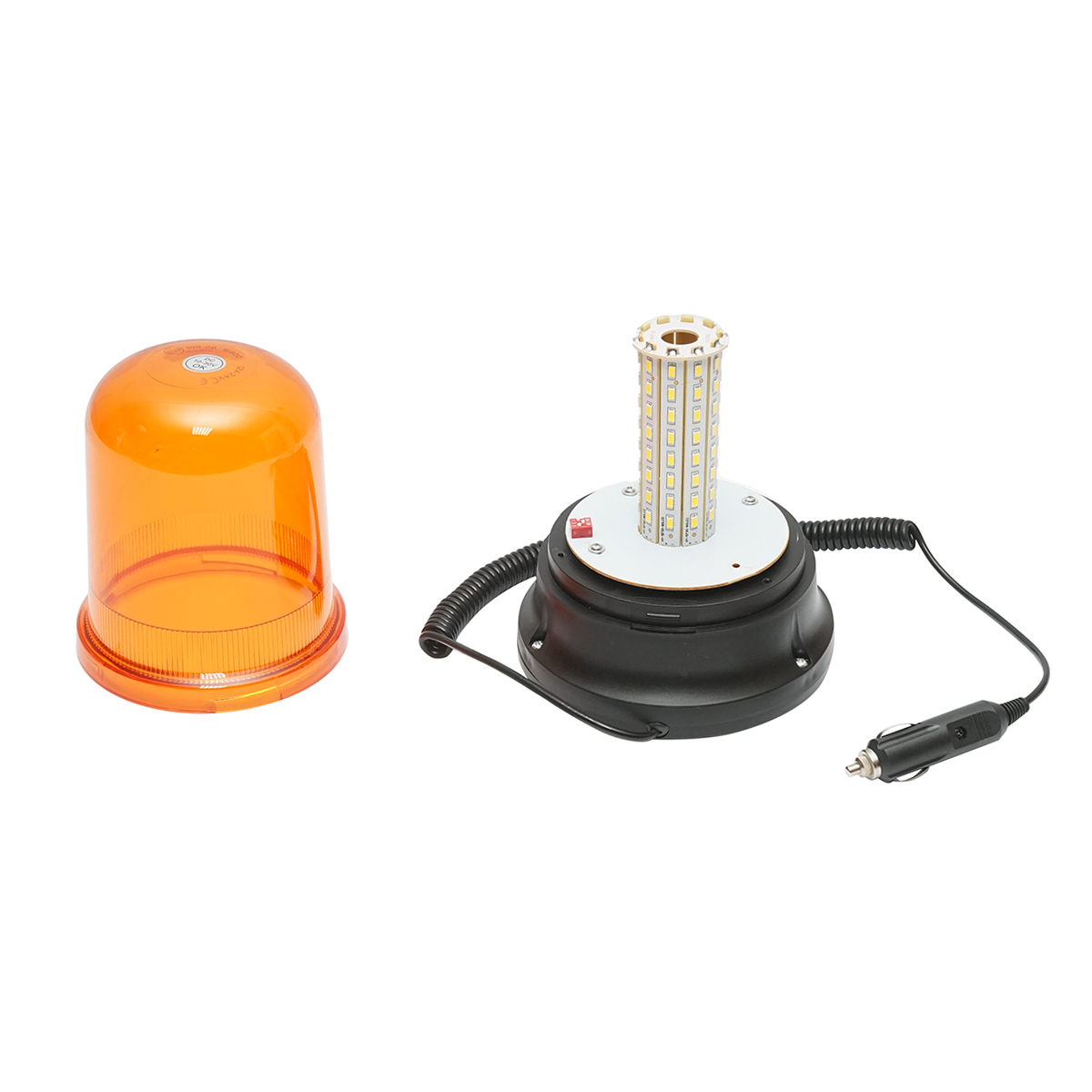 Girofar led 12-24V cu talpa magnetica IP65 - imagine 2