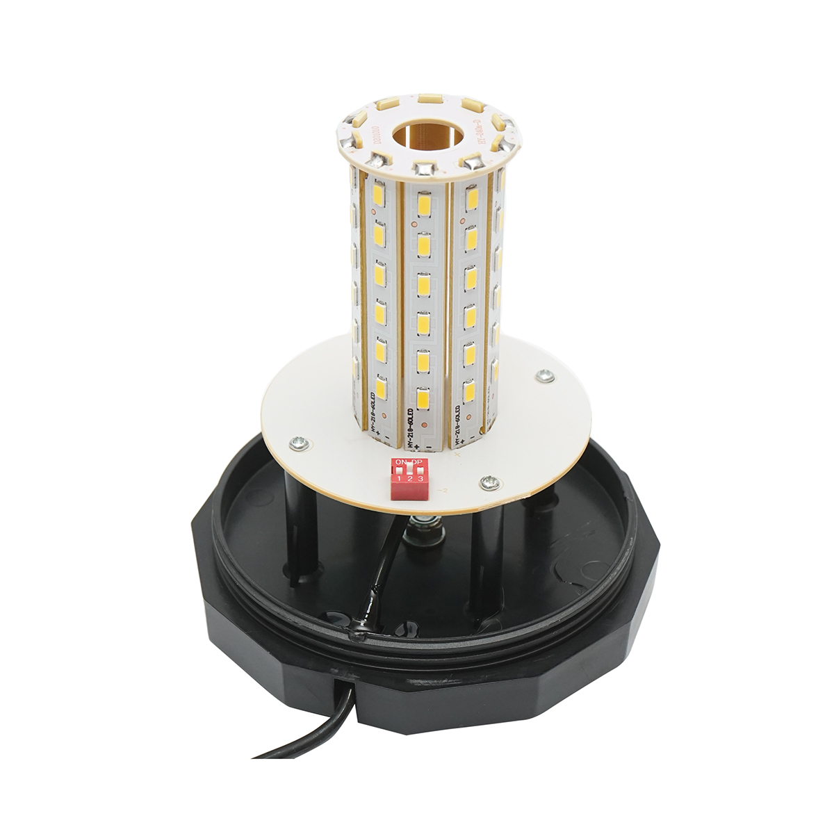 Girofar led 12-24V cu talpa magnetica IP65 - imagine 4