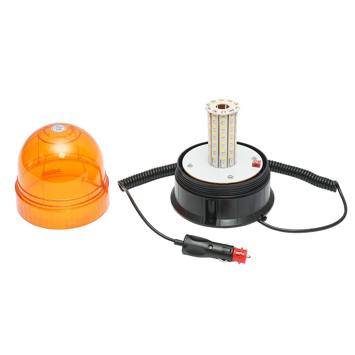 Girofar led 12-24V cu 3 functii si talpa magnetica IP65 - imagine 3